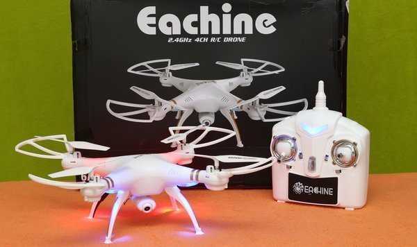 Eachine E30 / E30W drón bemutató