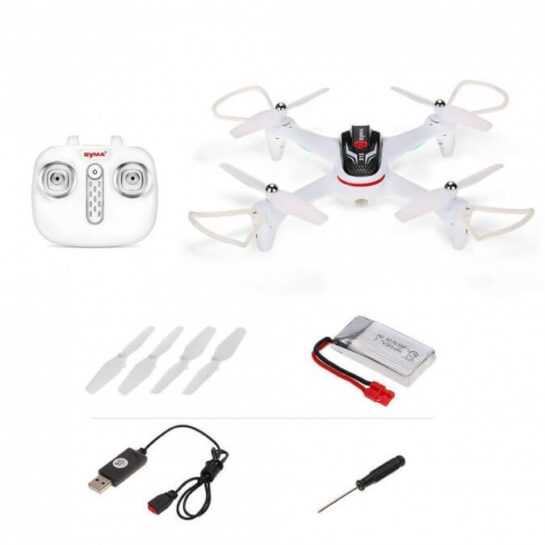 SYMA X15 drón egygombos visszatérő móddal és magasságtartással (fehér)