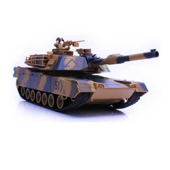 UF: M1 Abrams ASG RTR 1:16 tank 6mm-es kilőhető golyókkal