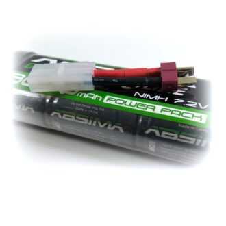 Absima Greenhorn NiMH Stick Pack 7.2V 3000mAh (T-Dean + Tamiya Adapter)
