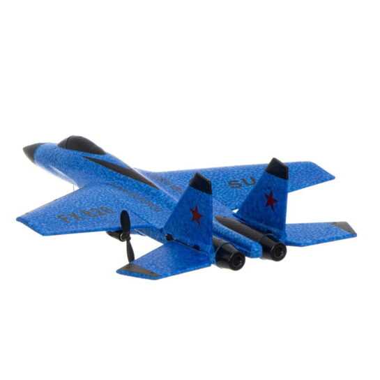 SU-35 rc repülőgép kezdőknek kék (FX820)