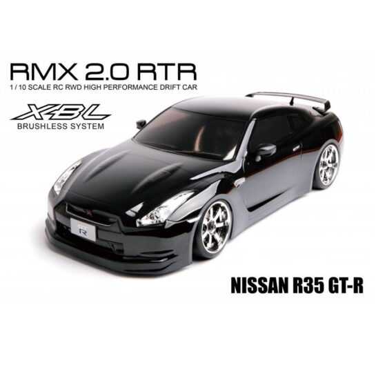 MST RMX 2.0 2WD 1/10 Drift autó RTR - Brushless 2.4G / Nissan R35 GT-R - Fekete
