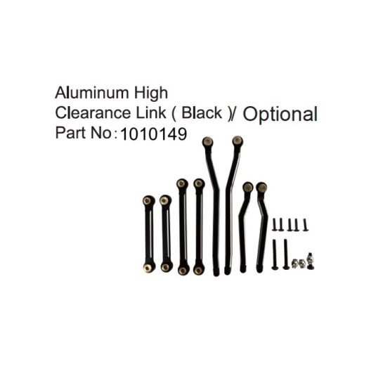Absima 1:18 Crawler opcionális aluminium High Clearance Link kit